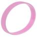 Fashion Silicone Rubber Elasticity Wristband Wrist Band Cuff Bracelet Bangle Pink