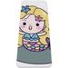 Cute Mermaid Little Girl Pattern TPE Yoga Mat for Workout & Exercise - Eco-friendly & Non-slip Fitness Mat