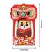 Angfeng Chinese New Year Crossbody Bag Hong Bao Dragon Year Money Bag 2024 Spring Festival Red Envelopes for kids adults party supplies(Longxing Dayun)