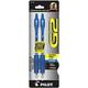 PILOT G2 Premium Refillable & Retractable Rolling Ball Gel Pens Extra Fine Point Blue Ink 2-Pack (31015)