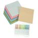 1 Set of Multi-function Note Pads Daily Use Sticky Tabs Portable Note Stickers Home Supply