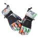 Baocc Accessories Parent Child Winter Ski Gloves Warm Gloves Warm Cute Printed Gloves Riding Gloves Kids Windproof Gloves Gloves Mittens Black