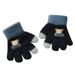 Baocc Accessories Kid s Winter Gloves Children Stretchy Warm Gloves Boys Or Girls Knit Gloves Gloves Mittens Navy