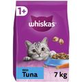 2x7kg Tuna 1+ Whiskas Dry Cat Food