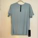 Lululemon Athletica Shirts | Lululemon Men’s Light Blue The Fundamental T Shirt | Size Medium | Color: Blue | Size: M