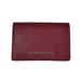 Michael Kors Bags | Michael Kors Jet Set Slim Leather Wallet New With Tags Mulberry | Color: Gold/Red | Size: Os