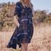 Anthropologie Dresses | Anthropologie Holding Horse Plaid Swing Dress 4 | Color: Green | Size: 4