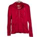 Athleta Tops | Athleta Medium Women’s Hot Pink Hoodie Light Sweatshirt | Color: Pink | Size: M