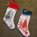 Disney Holiday | Disney Mickey Minnie Holiday Stockings | Color: Green/Red | Size: Os