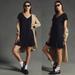 Anthropologie Dresses | Daily Practice By Anthropologie Ruffle-Hem Mini Dress Size S New Nwt Carbon | Color: Black | Size: S