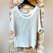 American Eagle Outfitters Sweaters | American Eagle Outfitters Knit Short Sleeve Sweater Top Size Medium | Color: Cream | Size: M