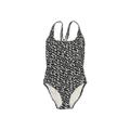 Speedo One Piece Swimsuit: Black Swimwear - Women's Size 8