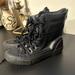 Converse Shoes | Converse Fleece Lined Zipper Back Waterproof Boots Rain Black 8 Women’s | Color: Black | Size: 8
