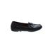 Donald J Pliner Flats: Black Print Shoes - Women's Size 7 1/2 - Almond Toe