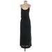 Banana Republic Casual Dress - Slip dress: Black Dresses - Women's Size Small Petite