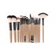 VIPAVA Makeup Brush Sets 18Pcs Makeup Brushes Tool Set ，Cosmetic Powder Eye Shadow Foundation Blush Blending Beauty Make Up Brush (Color : Brown)