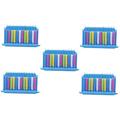 ERINGOGO Puzzle Toys 5pcs 12 Abacus Puzzle Preschool Gift Plastic Early Educational Abacuses