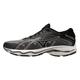 Mizuno Men's Wave Ultima 14 Road Running Shoe, Black/Silver/Nimbus Cloud, 7.5 UK