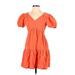 Gap Casual Dress - Popover: Orange Dresses - Women's Size X-Small