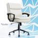 Click365 Transform 2.0 Ergonomic Mid Back Desk Chair, w/ Padded armrests, Adjustable-Height Upholstered, in Gray | Wayfair CCHR10007C