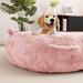 Tucker Murphy Pet™ Large Dog Bed Washable Human Size Bed w/ Removable Cover in Pink | 14 H x 71 W x 48 D in | Wayfair