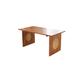 Bay Isle Home™ Alitha 31.5" W Dining Table Wood in Brown | 29.1 H x 78.7 W x 31.5 D in | Wayfair FF7C5370DB0042F3975A5473C10AFAAA