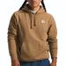 The North Face Men's Heritage Patch Hoodie (Size S) Utility Brown, Cotton,Polyester