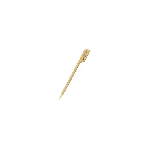 „1000 Bambus Steak Marker Steak-Marker Picker „“MEDIUM““ 9 cm“