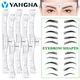 Yangna/30pcs Einweg Augenbrauen Tattoo genaue Lineal Aufkleber Permanent Make-up Augenbrauen Formung