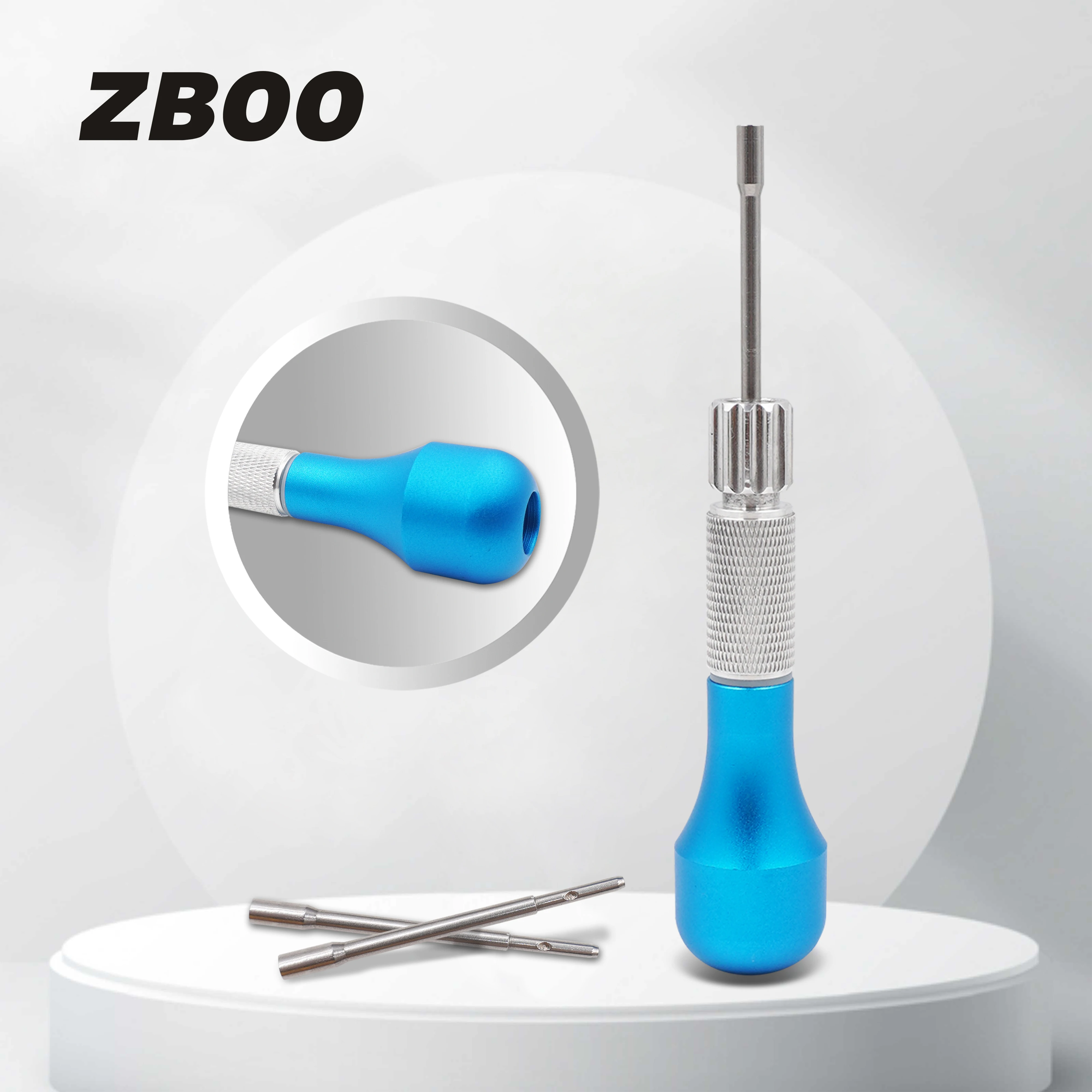 Zahn ärztliche kiefer ortho pä dische Mikro implantat Mini-Schraube selbst bohrende hochwertige Titan-Griffs chl üssel Zahnarzt Werkzeuge Zahnmedizin Ausrüstung Image