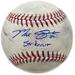 Max Scherzer New York Mets Autographed Game-Used Baseball from May 1, 2022 with "Strikeout" Inscription