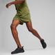 PUMA 5" Men's Ultrabreathe Stretch Training Shorts, Olive Green, size Medium