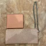 Michael Kors Bags | Light Pink Billfold And Mini Chain Wallet Set | Color: Pink | Size: Os