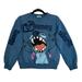 Disney Shirts & Tops | Disney Lilo & Stitch Walt Disney World Embroidered Sweatshirt, Size Xl | Color: Blue | Size: Xlg