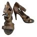 Michael Kors Shoes | Michael Kors Brown Strappy Sandals Heels Size 7.5 | Color: Brown | Size: 7.5