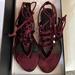 Rebecca Minkoff Shoes | Brand New: Rebecca Minkoff Gladiator Sandals - Size 6 | Color: Purple/Red | Size: 6