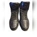 Gucci Shoes | Authentic Gucci Monogram Hightop Sneakers 8.5 Black Patent Leather & Leather | Color: Black | Size: 8.5