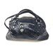 Jessica Simpson Bags | Jessica Simpson Y2k Black Patent Leather Faux Crocodile Satchel | Color: Black/Silver | Size: Os
