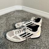 Adidas Shoes | Adidas Adiwear Traxion Evg-791003 Men’s Golf Shoes Size 10.5. Good Condition | Color: White | Size: 10.5
