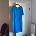 Lularoe Dresses | Lularoe Blue Dress | Color: Blue | Size: Xl