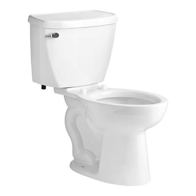 American Standard Cadet FloWise Right Height 2467100.020 Vitreous China Floor-Mount Elongated Toilet with Pressure-Assisted Tank - 1.1 GPF