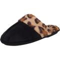 Jessica Simpson Shoes | Jessica Simpson Women's Comfy Faux Fur House Slipper Sm - New | Color: Black | Size: 6