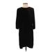 Velvet by Graham & Spencer Casual Dress: Black Dresses - Women's Size Small
