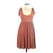 Wild Fable Casual Dress: Brown Marled Dresses - Women's Size Medium