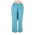 Alfred Dunner Casual Pants - High Rise: Blue Bottoms - Women's Size 20 Plus