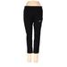 Nike Leggings Skinny Leg Cropped: Black Solid Bottoms - Women's Size Small