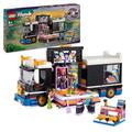 LEGO Friends Popstar-Tourbus, Musik-Set mit LKW-Spielzeug und 4 Figuren, fördert die sozial-emotionale Entwicklung, Geschenk zu Ostern für Mädchen und Jungen ab 8 Jahren 42619