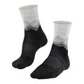 FALKE Women's TK2 Explore Crest W SO Wool Thick Anti-Blister 1 Pair Hiking Socks, Black (Black 3002), 5.5-6.5