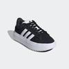 Sneaker ADIDAS SPORTSWEAR "GRAND COURT PLATFORM", Gr. 38, schwarz-weiß (core schwarz, cloud weiß, core schwarz), Leder, Synthetik, sportlich, Schuhe, Design auf den Spuren des adidas Superstar