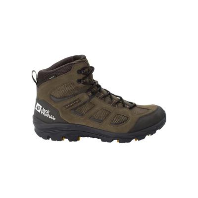 Wanderschuh JACK WOLFSKIN "VOJO 3 TEXAPORE MID M", Gr. UK 10 - EU 44,5, Normalschaft, grün (khaki, phantom), Main Materi